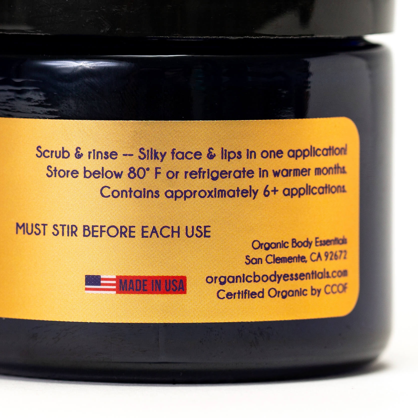 Organic Face Scrub