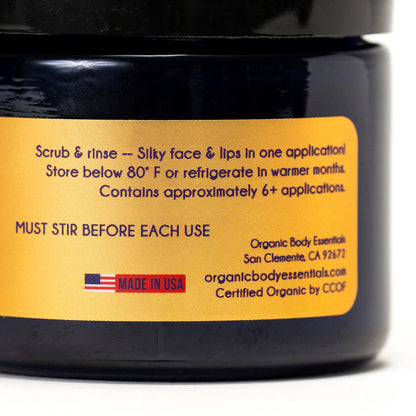 Organic Face Scrub