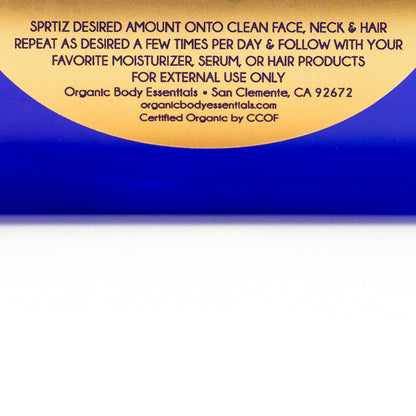 Organic Hydrosol - Ultimate Skin & Hair Mist