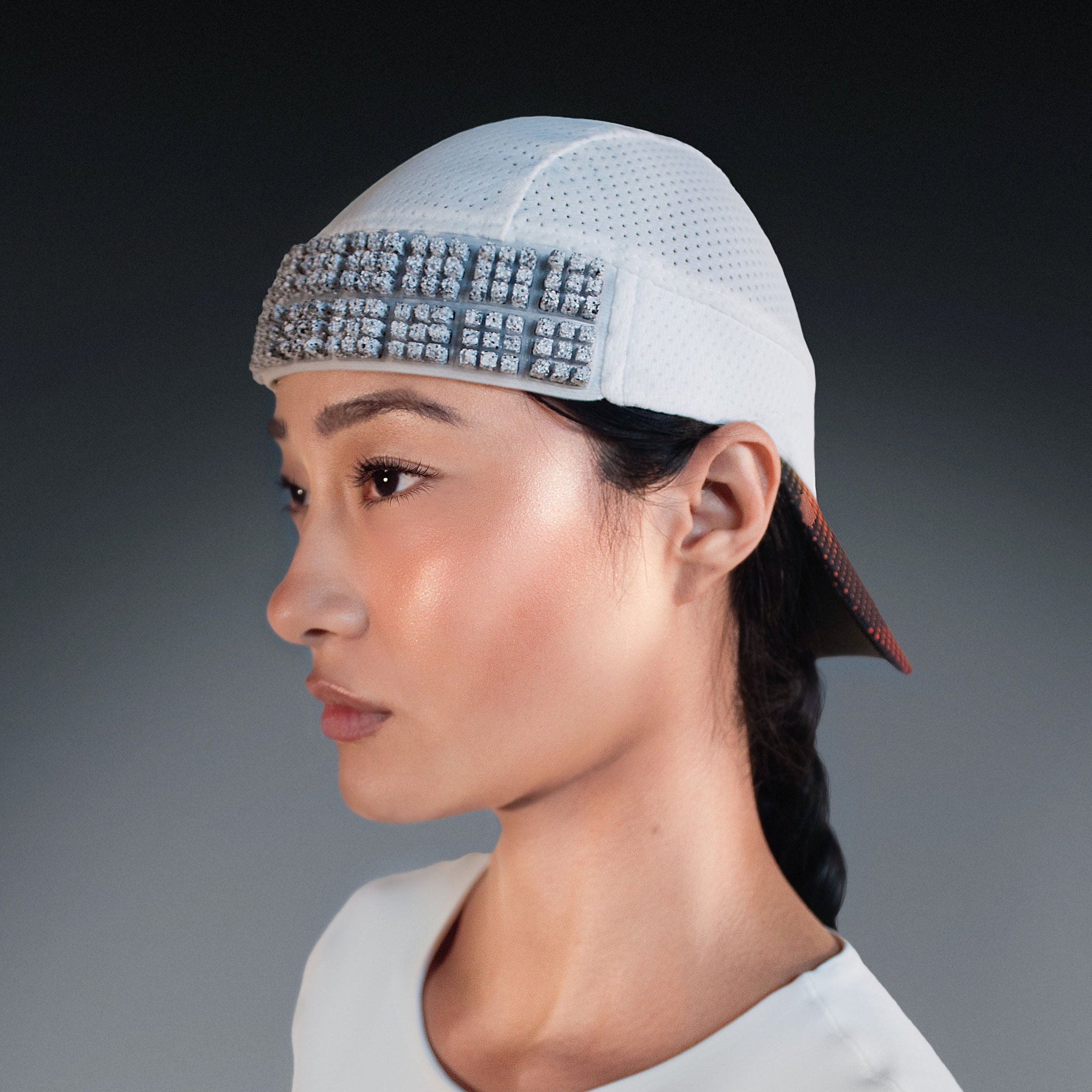 Reverse Cap with cooling pieces
