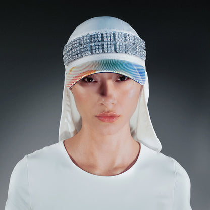 Trail Cap with Cooling Pieces