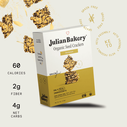 Organic Seed Crackers - Parmesan 4oz