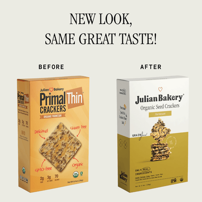 Organic Seed Crackers - Parmesan 8.4oz