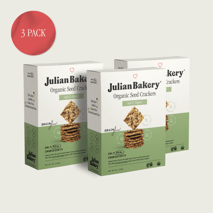Organic Seed Crackers - Salt & Pepper 4oz