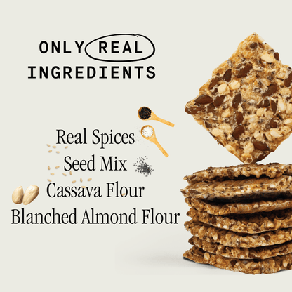 Organic Seed Crackers - Salt & Pepper 4oz