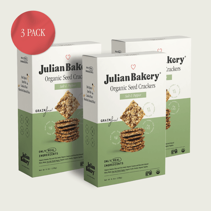 Organic Seed Crackers - Salt & Pepper 8.4oz