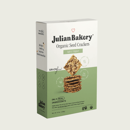 Organic Seed Crackers - Salt & Pepper 8.4oz