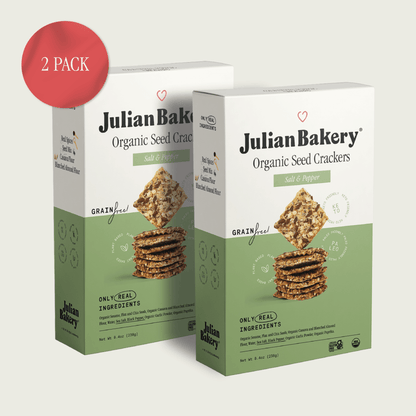 Organic Seed Crackers - Salt & Pepper 8.4oz