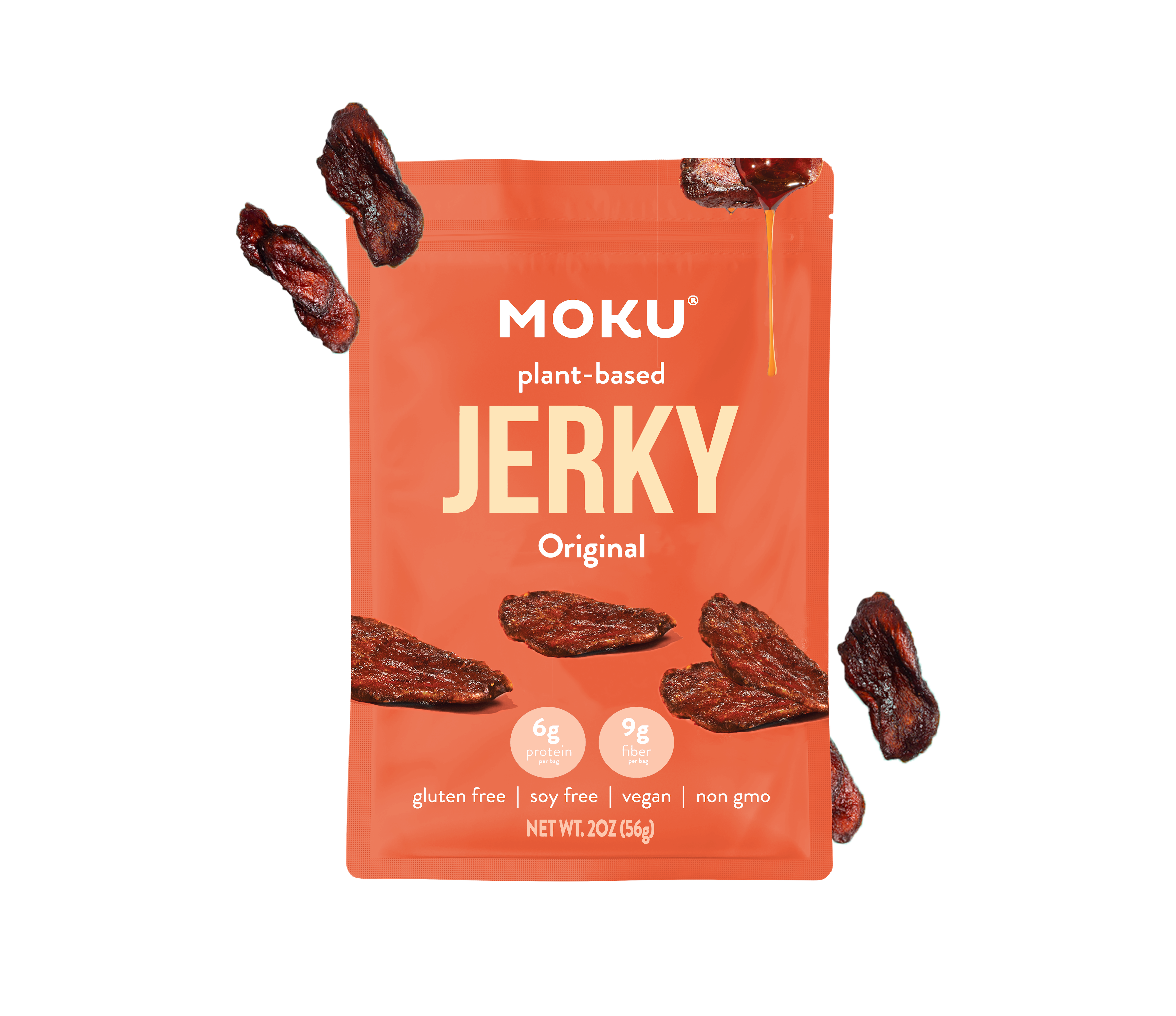 Original Mushroom Jerky by Moku Foods