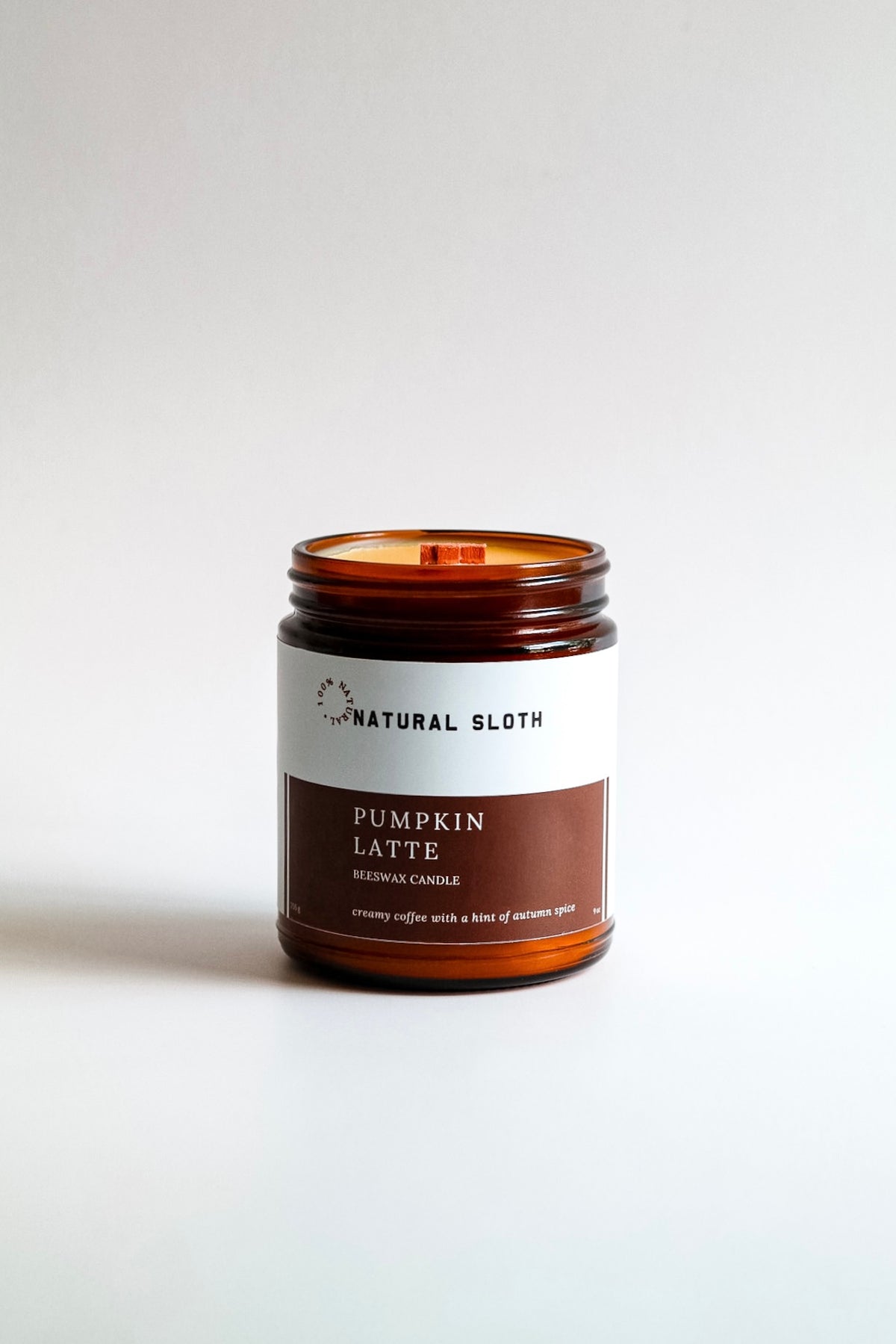 Pumpkin Latte Beeswax Candle