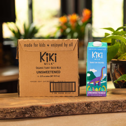 Unsweetened Kiki Milk • 32 fl oz • Pack of 6 by Kiki Milk