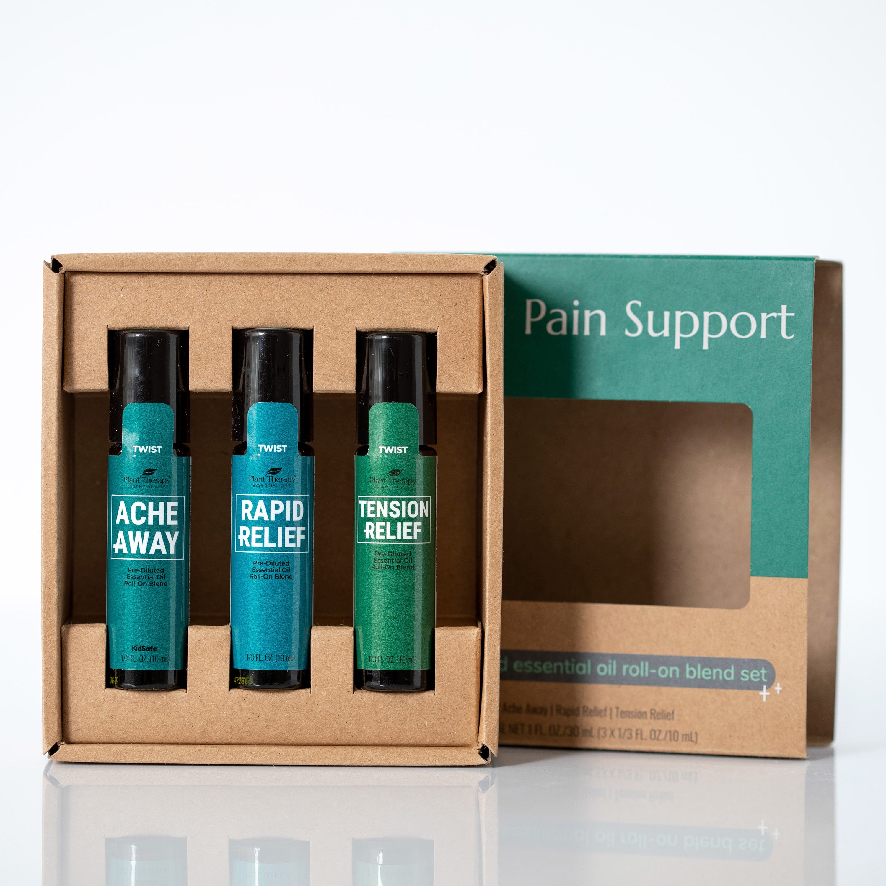 Pain Support Essential Oil Blend Roll On Set by Plant Therapy