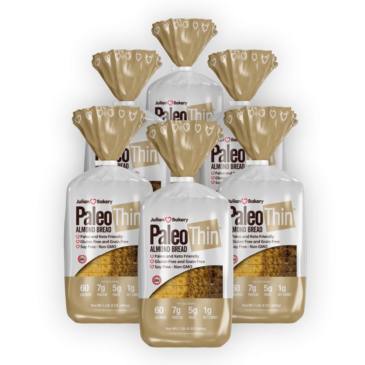 PaleoThin Almond Bread
