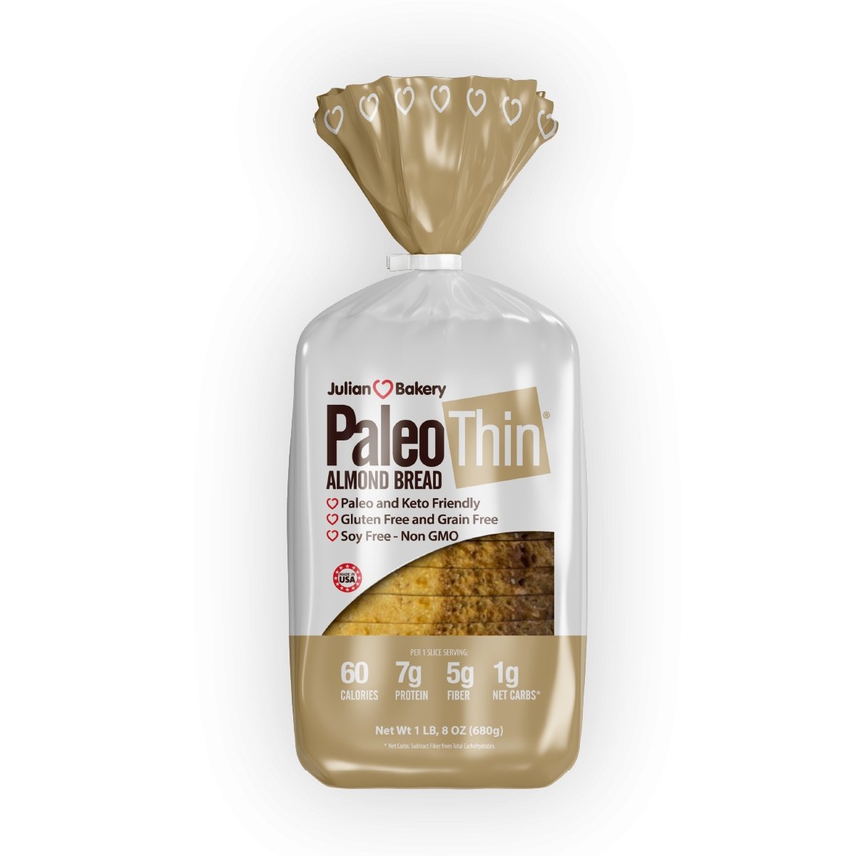 PaleoThin Almond Bread