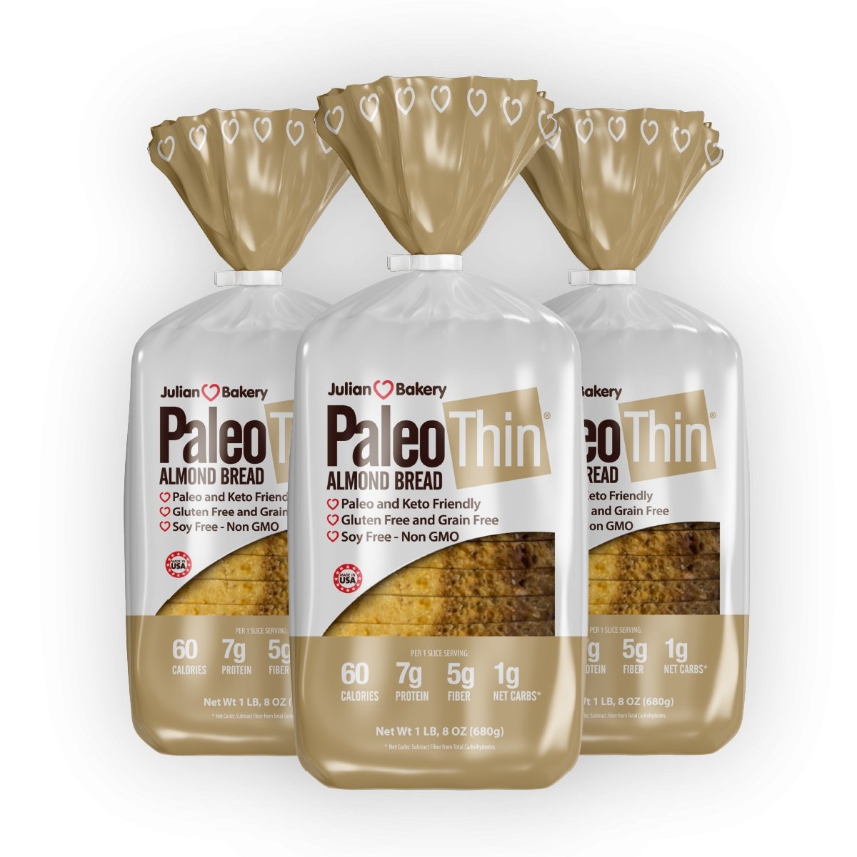 PaleoThin Almond Bread
