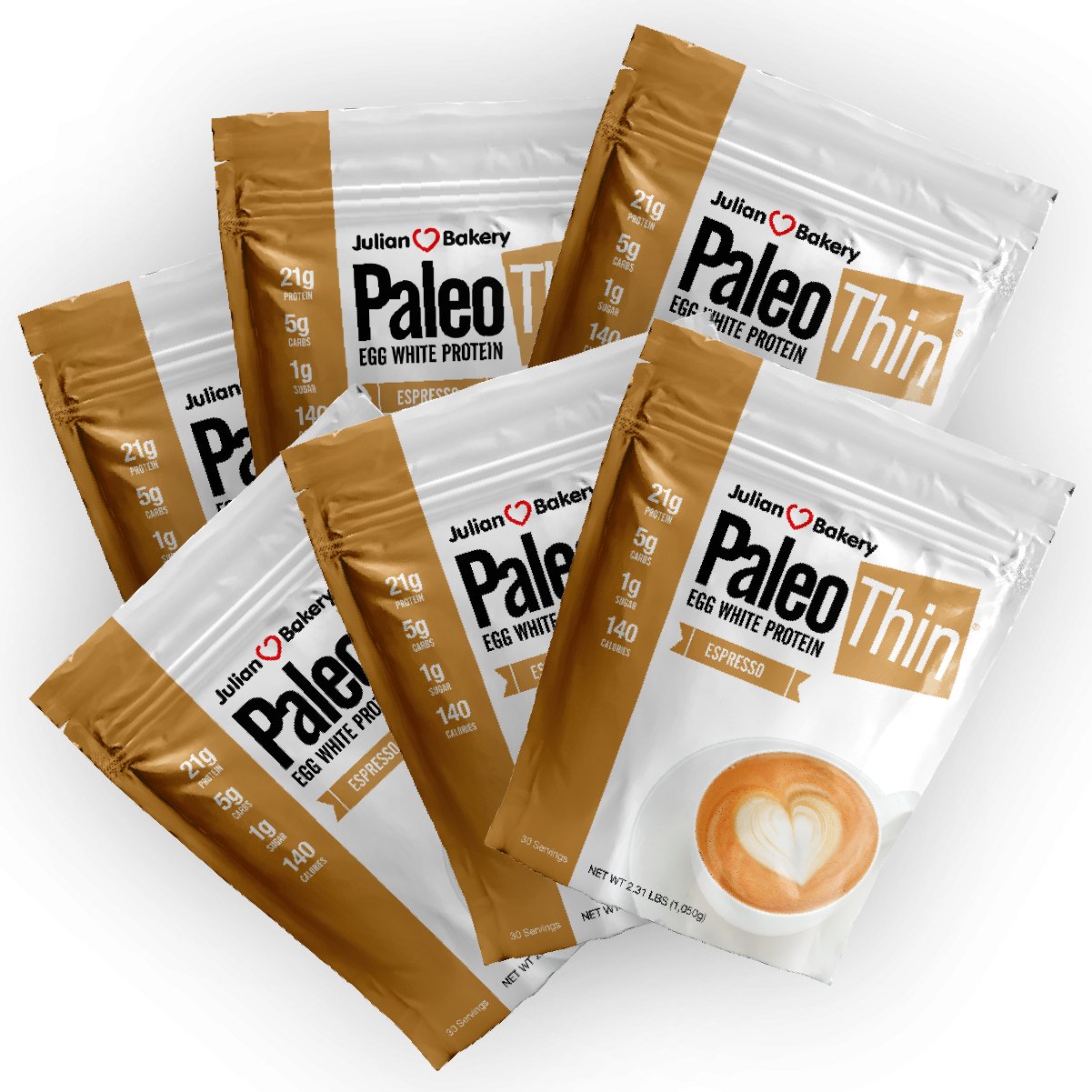 PaleoThin® Egg White Protein Espresso