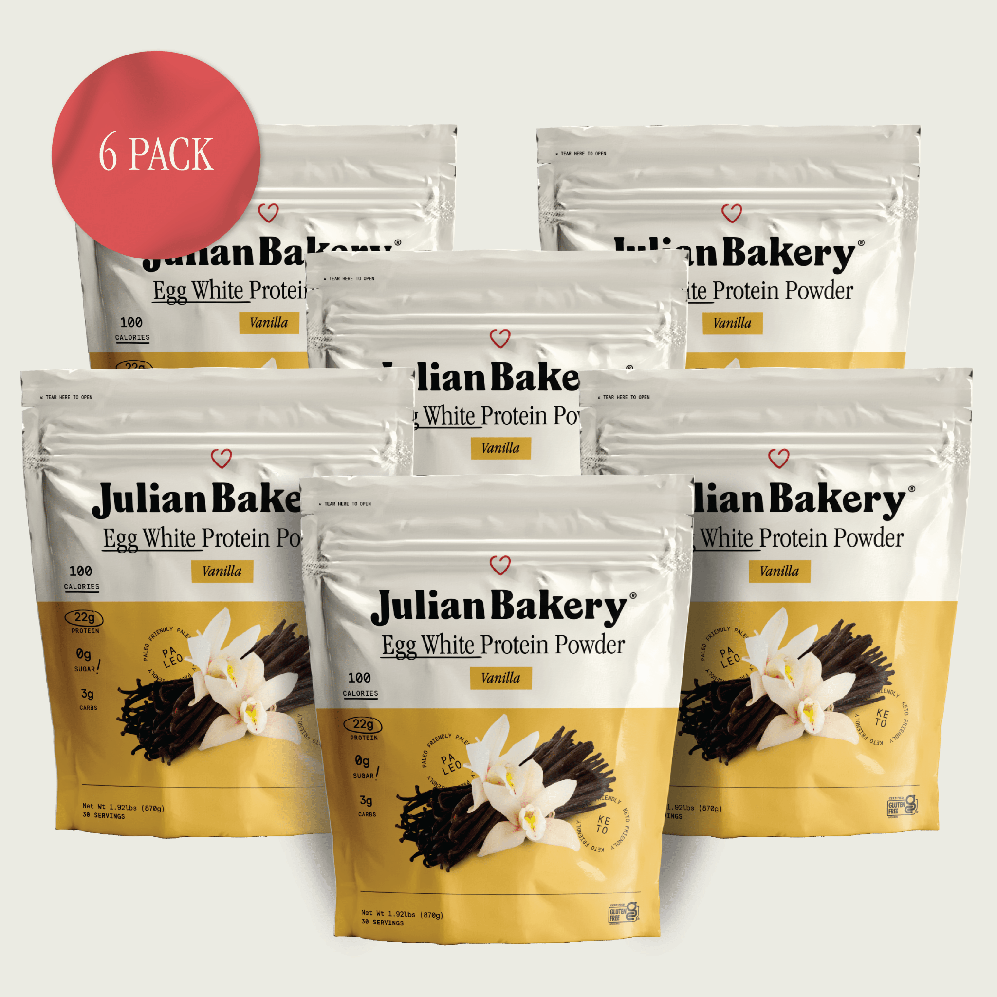 Egg White Protein Powder - Vanilla