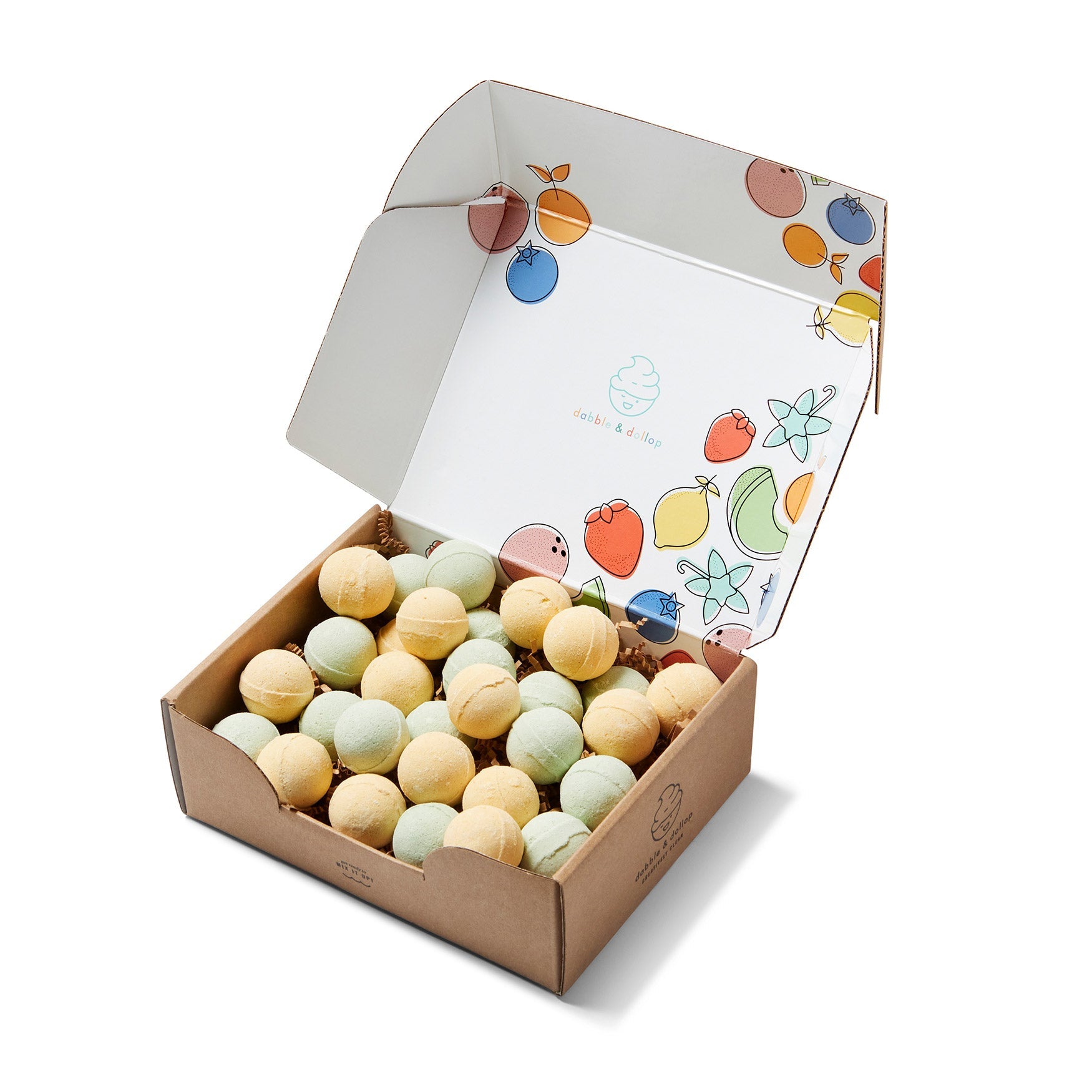 Kiwi-Mango Mini Bath Bombs Mega Pack