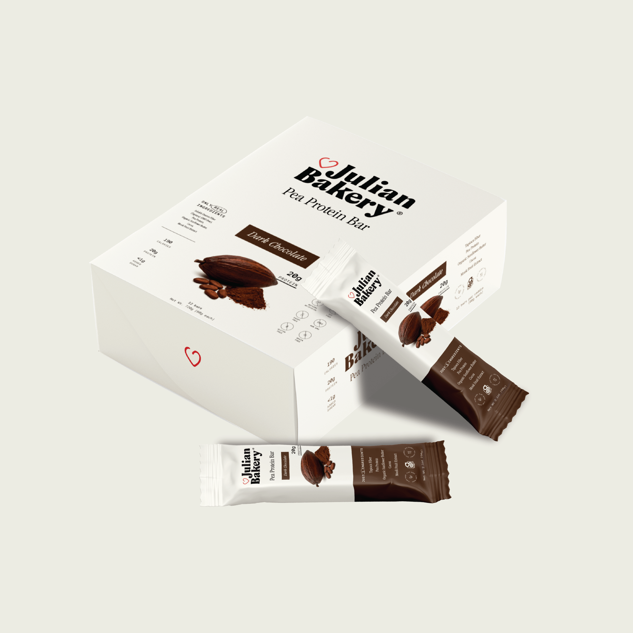 Pea Protein Bar - Dark Chocolate