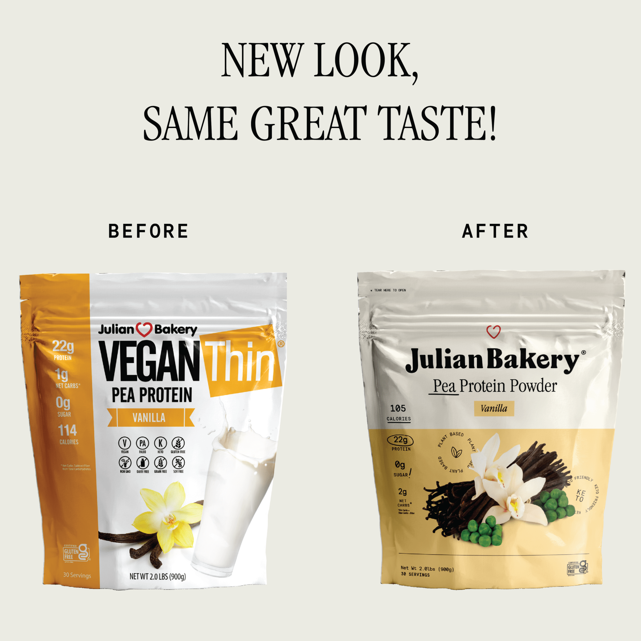 Pea Protein Powder - Vanilla