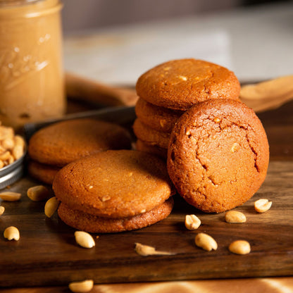 Peanut Butter Keto Cookies by ChipMonk Baking