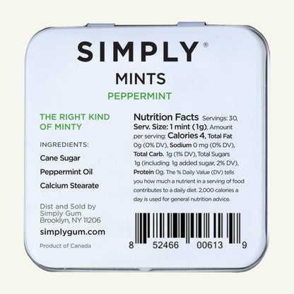 SIMPLY MINTS- PEPPERMINT