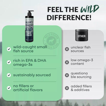 Wild Pets Liquid Fish Oil