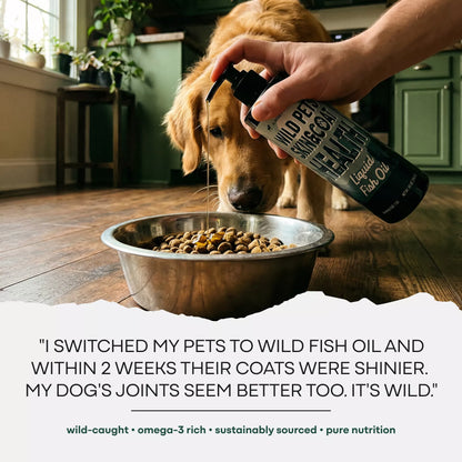 Wholesale of 10 - Wild Pets Liquid Fish Oil