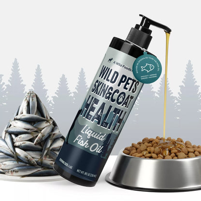 Wholesale of 10 - Wild Pets Liquid Fish Oil
