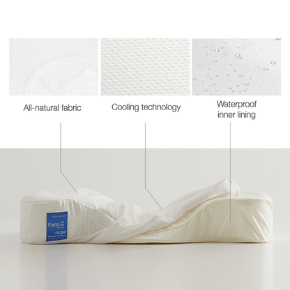 Largo Pillow : Smoother Neck Contour by KANUDA USA