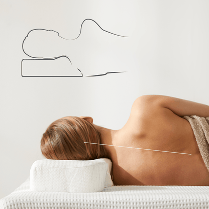 Largo Pillow : Smoother Neck Contour by KANUDA USA