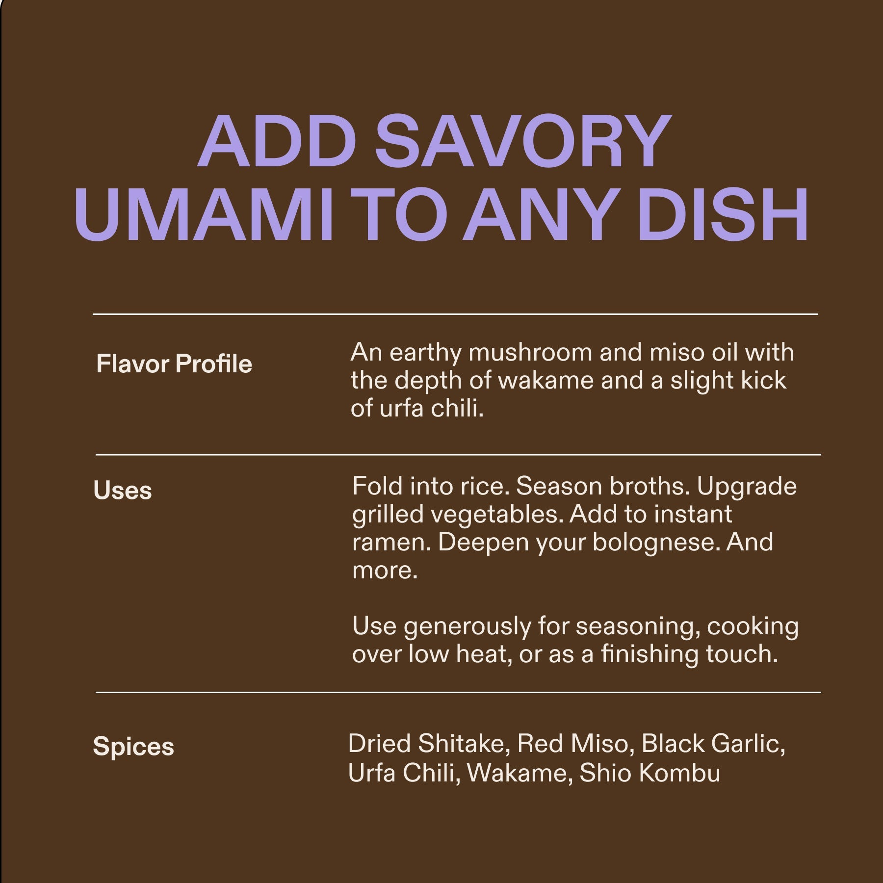 Mushroom Infused Oil