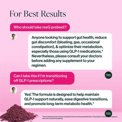 resG prebeet® ENERGY Prebiotic