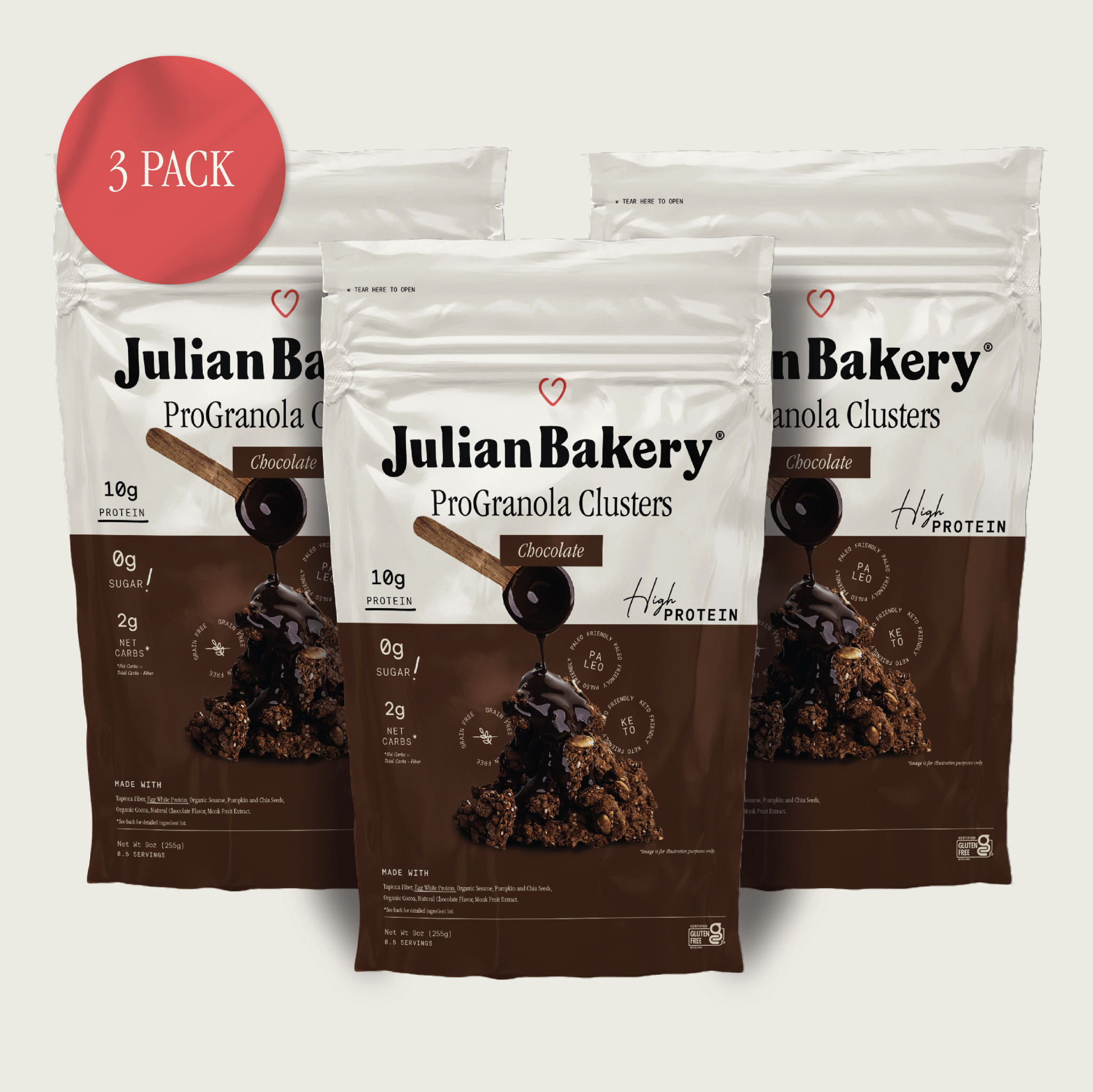 ProGranola® Chocolate Cluster 9oz