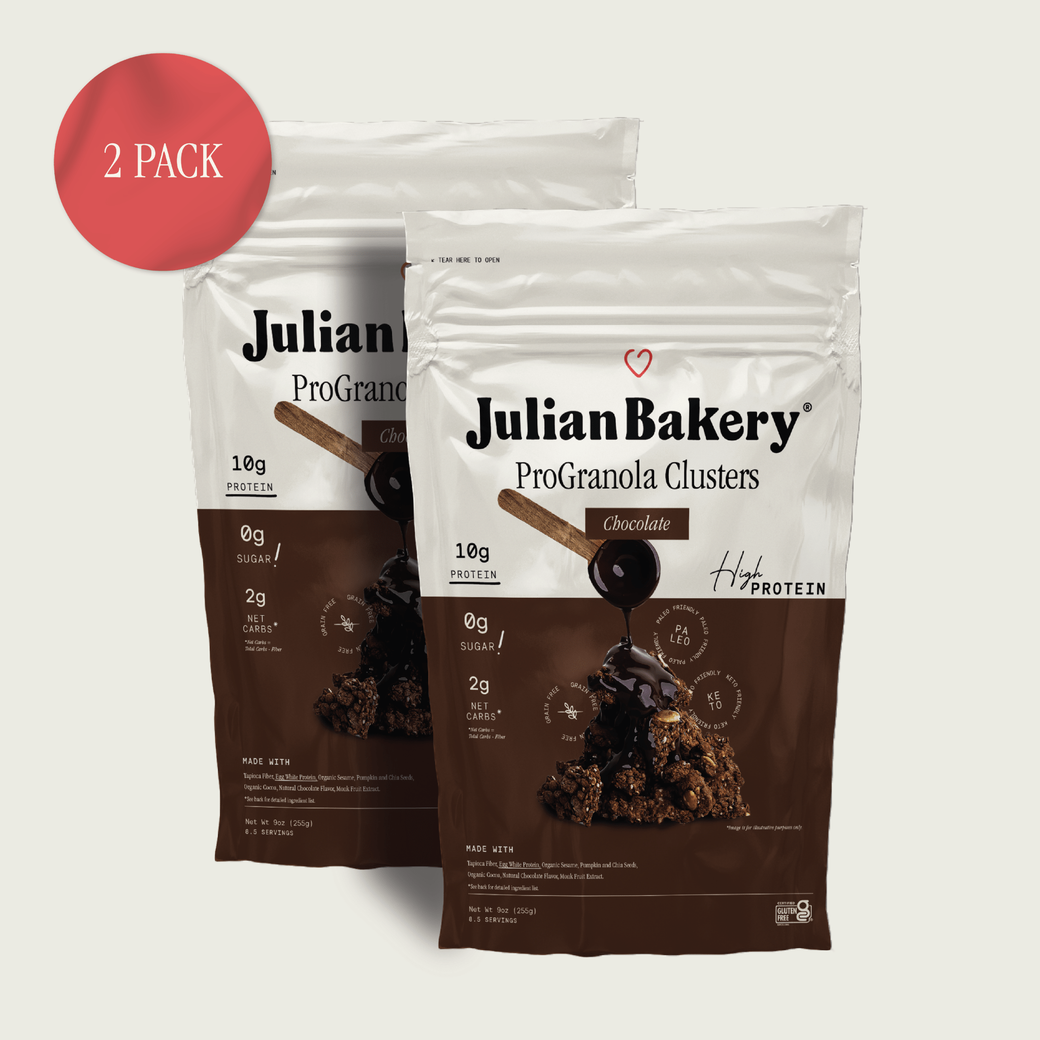 ProGranola® Chocolate Cluster 9oz