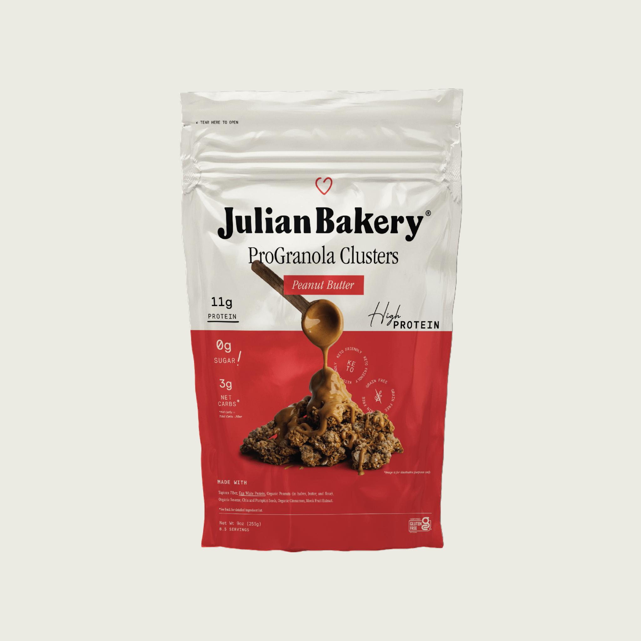 ProGranola® Peanut Butter Cluster Cluster 9oz