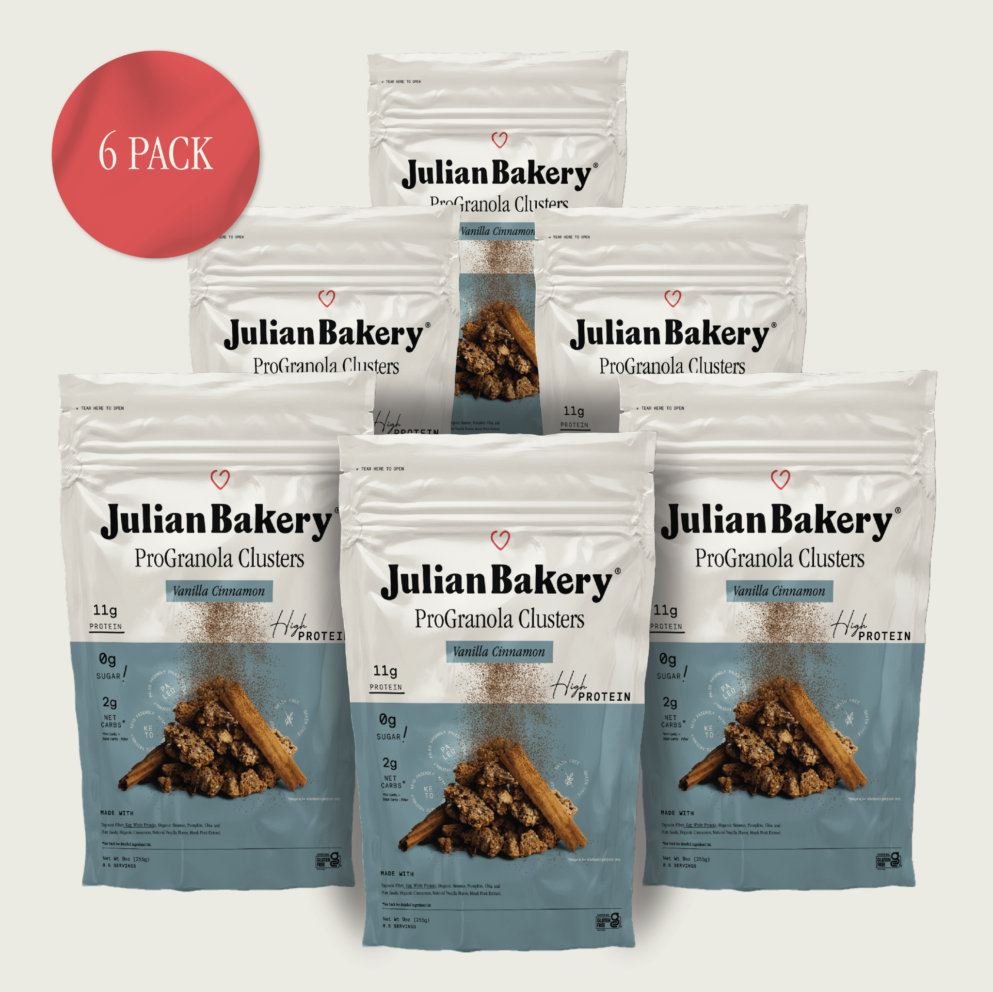 ProGranola® Vanilla Cinnamon Cluster 9oz