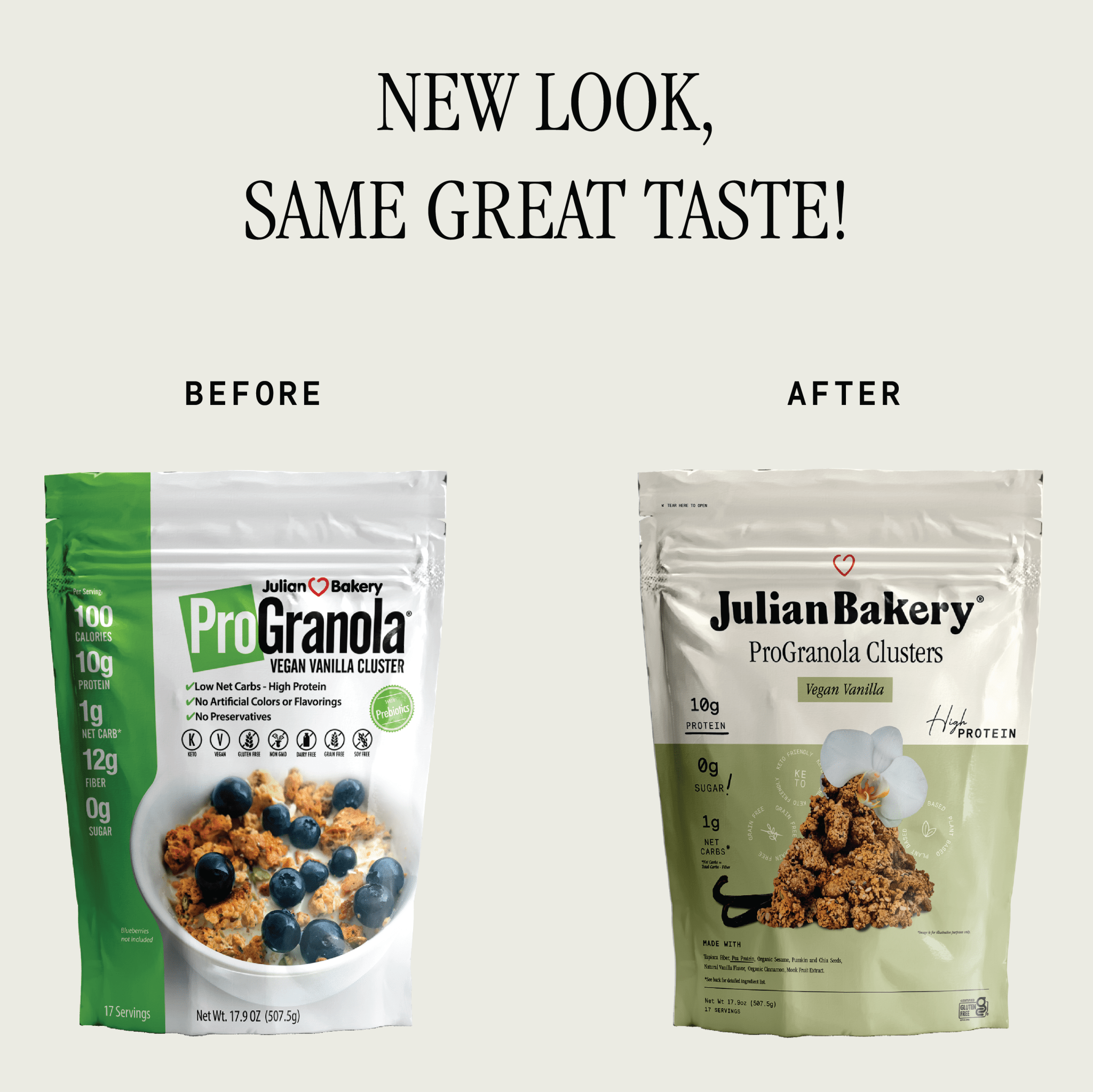 ProGranola® Vegan Vanilla Cluster
