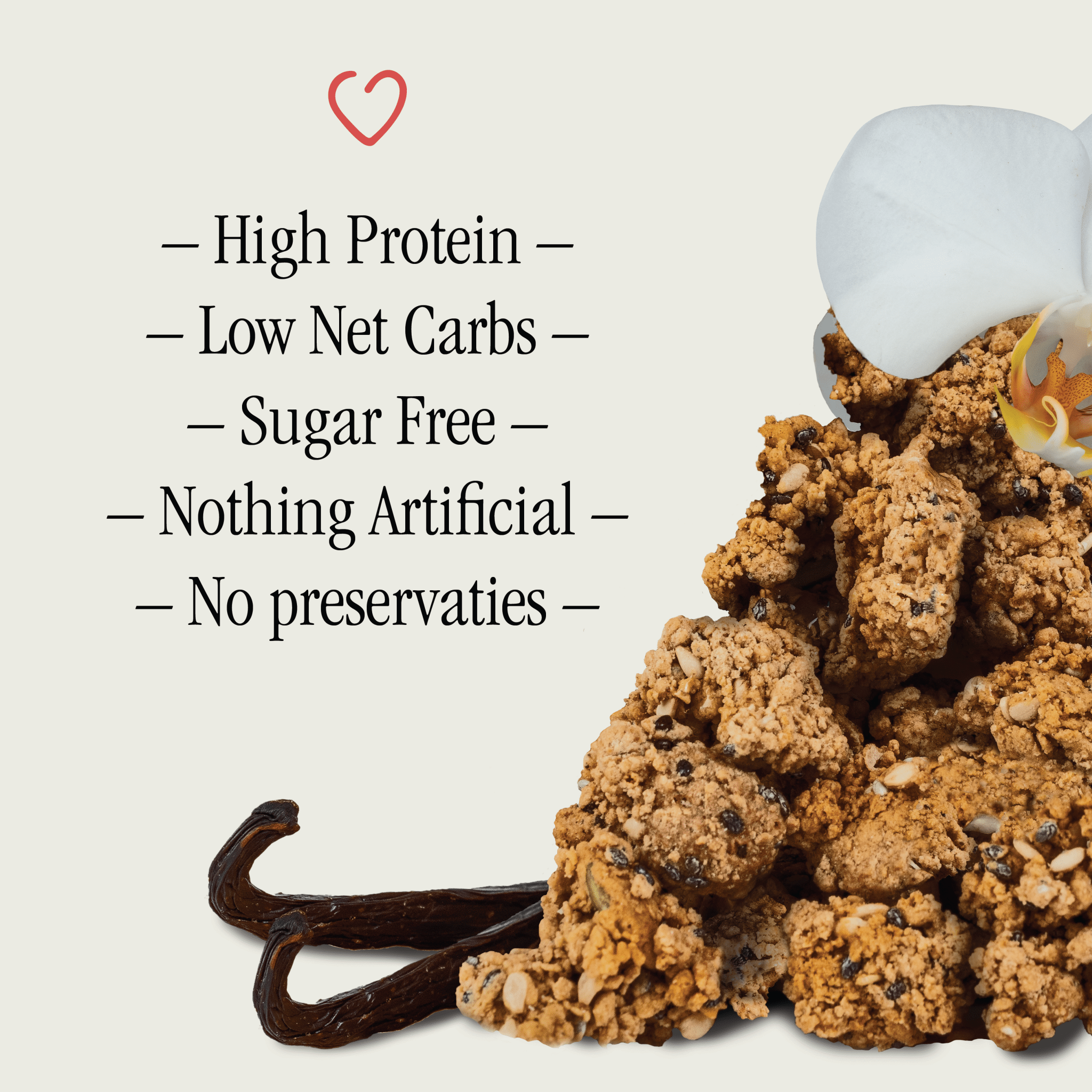 ProGranola® Vegan Vanilla Cluster