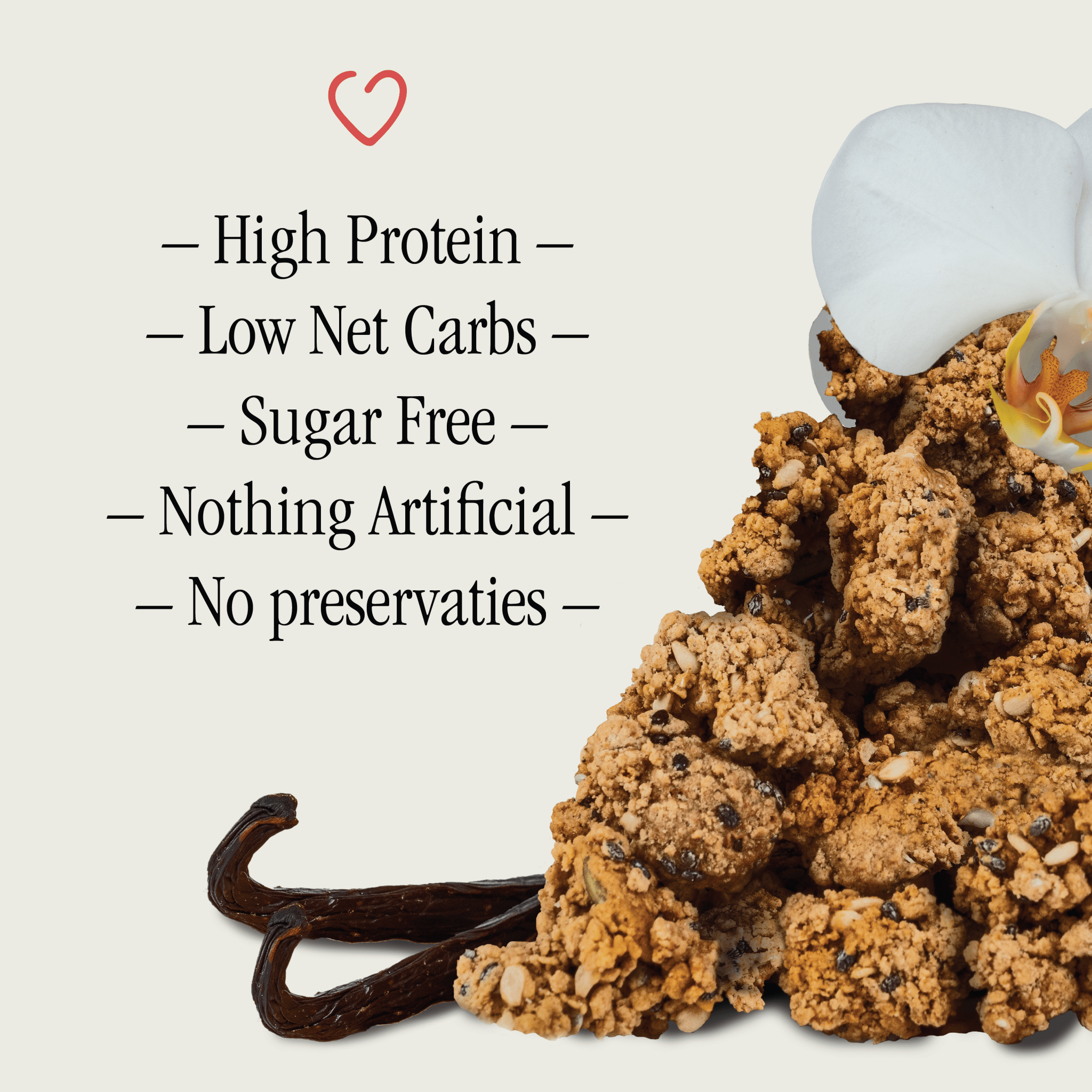 ProGranola® Vegan Vanilla Cluster 9oz