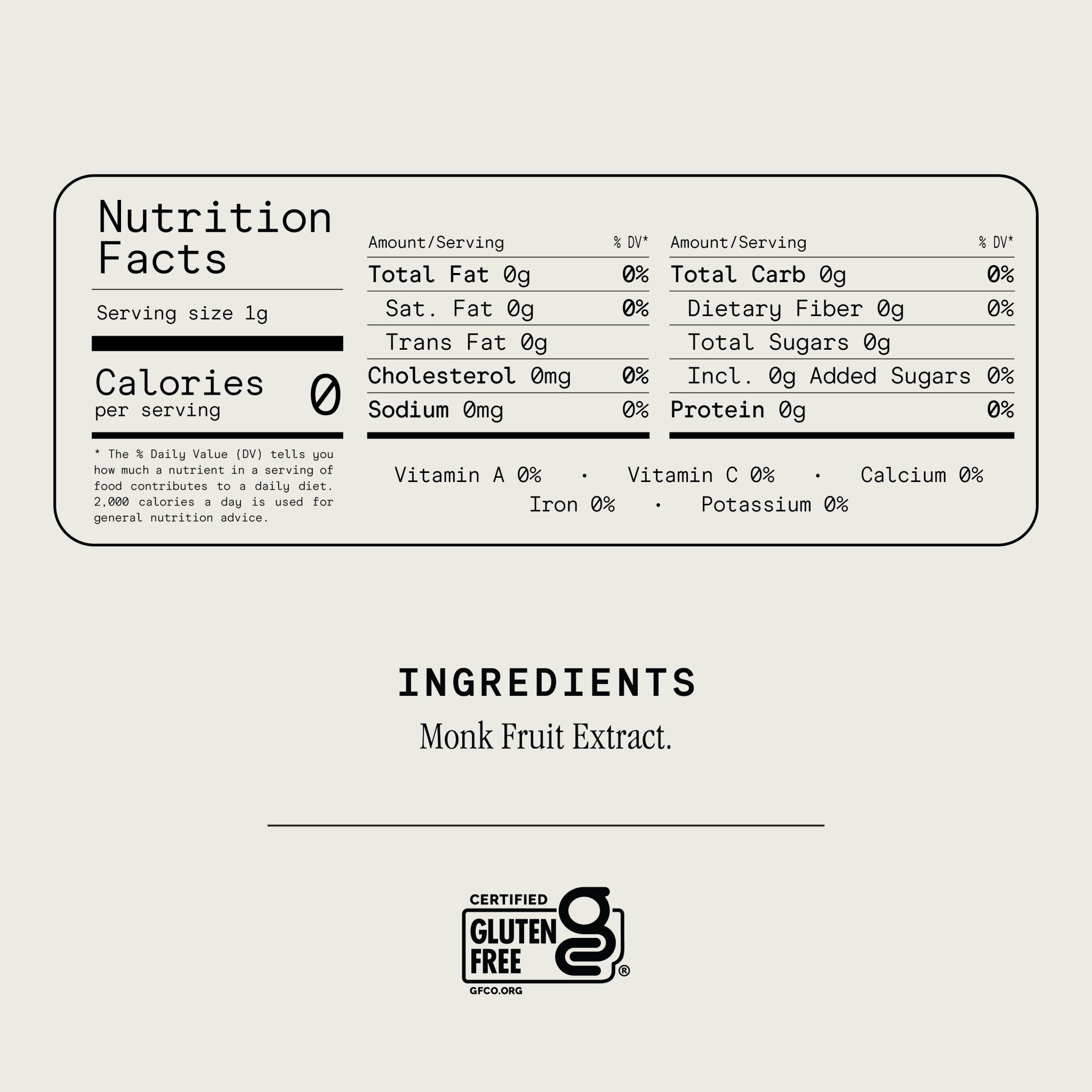 PureMonk® Sweetener