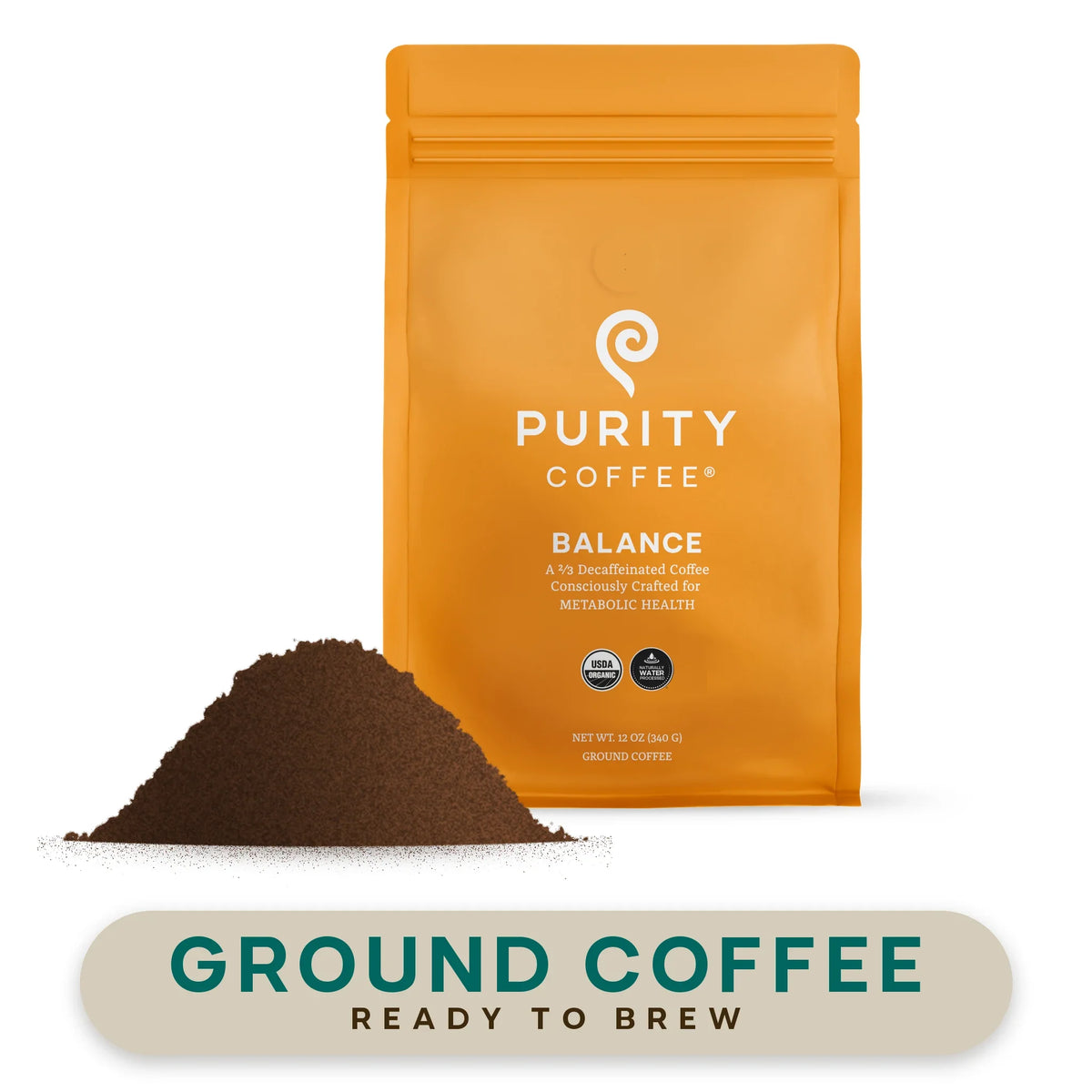 BALANCE: ²/₃ Decaf Ground Coffee