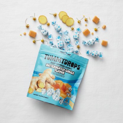 Butterscotch Ginger Tummydrops, 33 ct