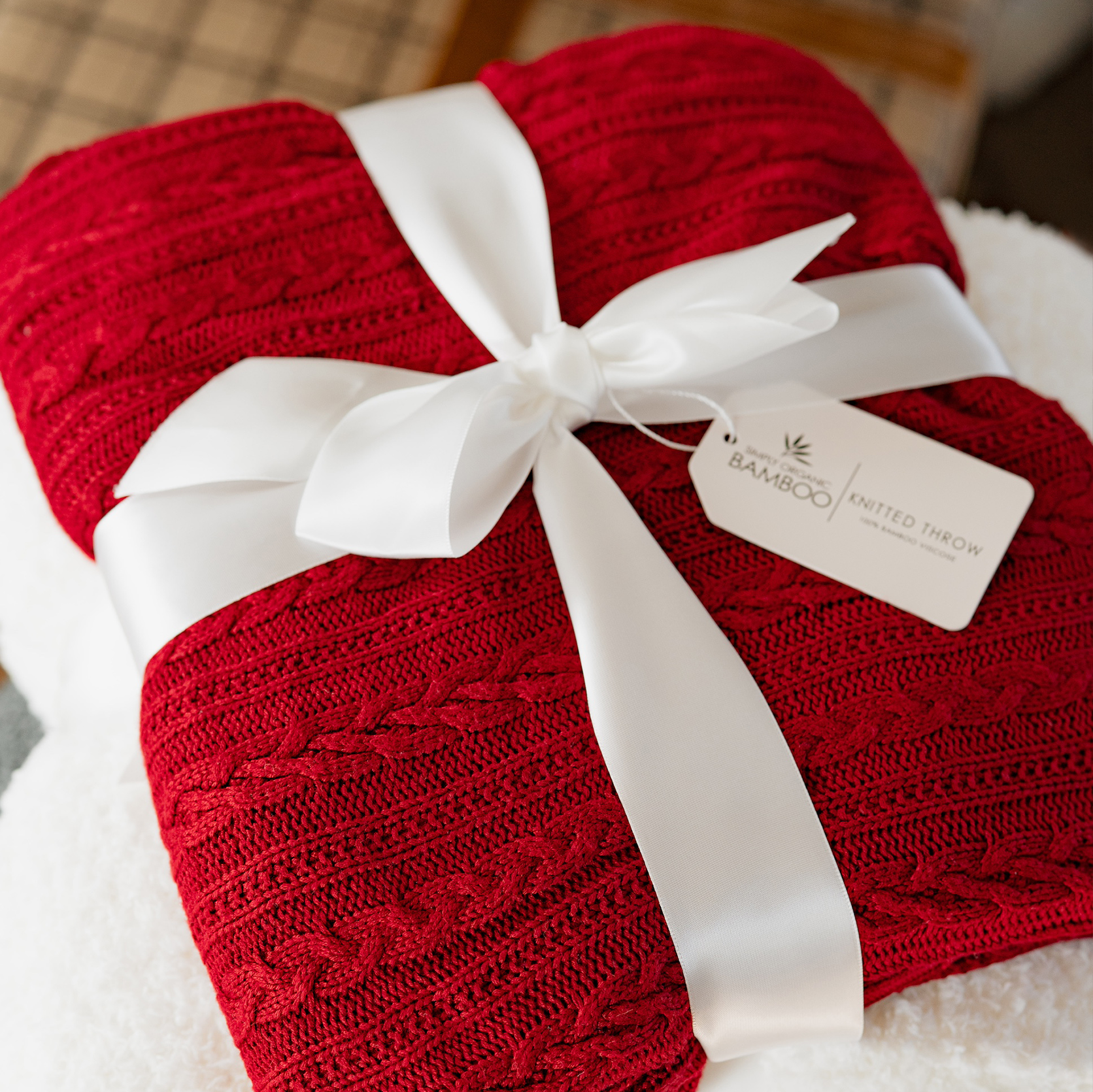 Knitted Throw - Thumbnail 4