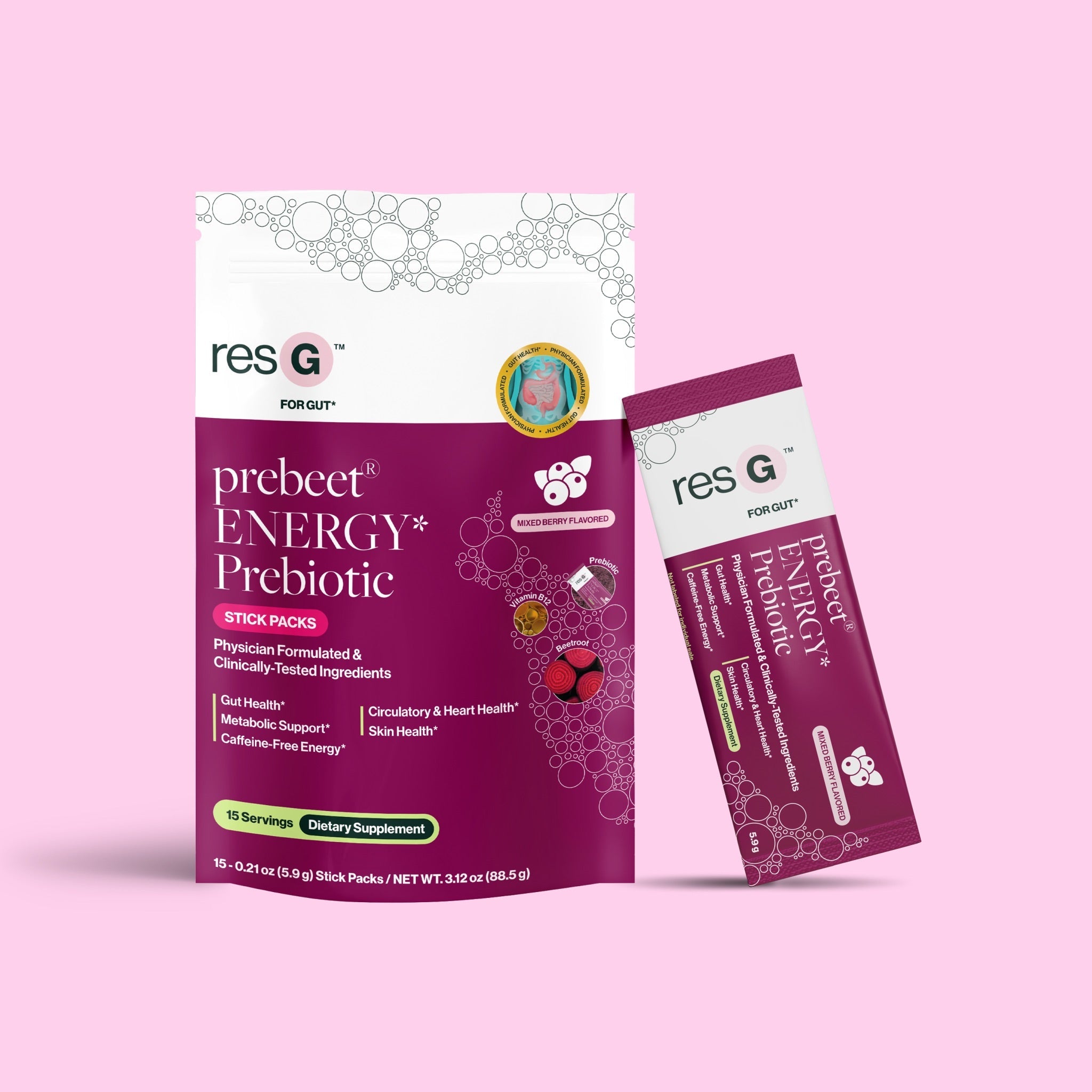 resG® prebeet Daily Prebiotic & Beets