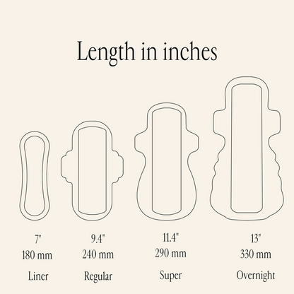 Organic Pads with Wings - Super 3-pack Bundle by Rif care