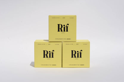 Organic Pads with Wings - Super 3-pack Bundle by Rif care
