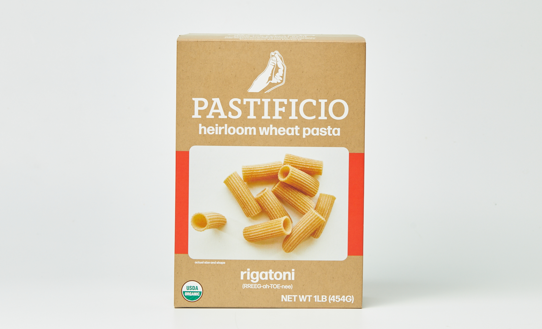 Pastificio Boulder RIGATONI Heritage Ancient Wheat Pasta Box - 6 boxes x 16 oz case by Farm2Me