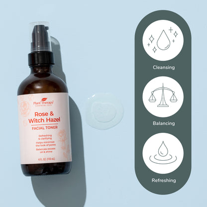 Rose & Witch Hazel Facial Toner by Plant Therapy