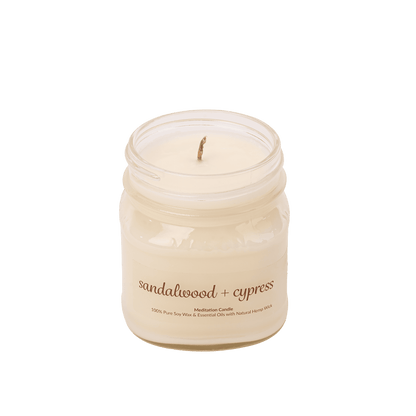 Meditation Candles | 100% Soy Wax Candles with Essential Oils